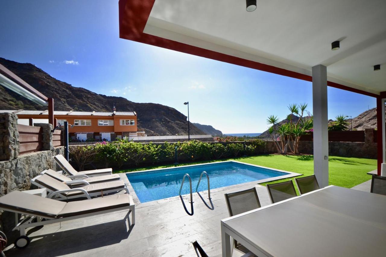 Villa Katarina In Beautiful Tauro With Private Heated Swimming Pool Taurito Ngoại thất bức ảnh